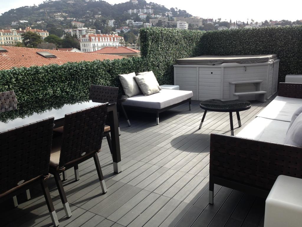 Penthouse With Jacuzzi On The Big Terrace Daire Cannes Dış mekan fotoğraf
