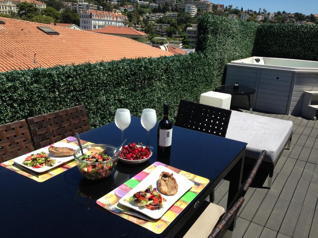 Penthouse With Jacuzzi On The Big Terrace Daire Cannes Dış mekan fotoğraf