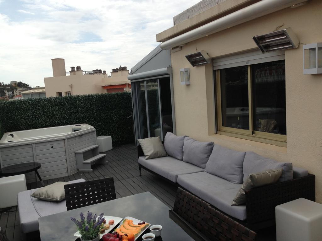 Penthouse With Jacuzzi On The Big Terrace Daire Cannes Dış mekan fotoğraf