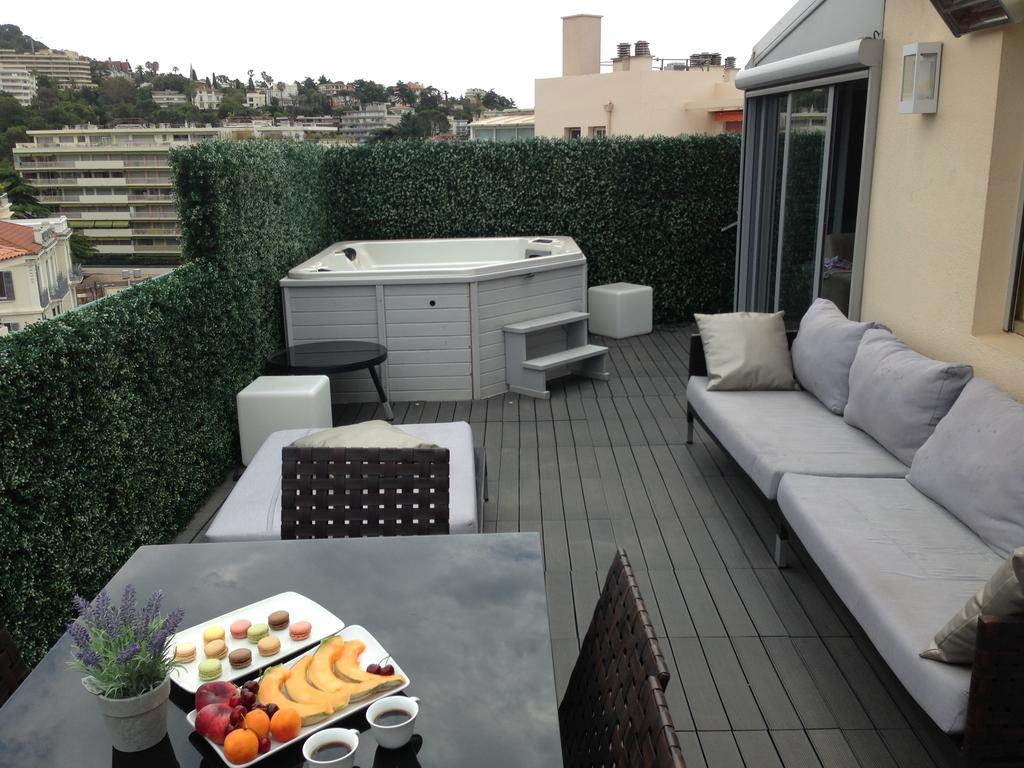 Penthouse With Jacuzzi On The Big Terrace Daire Cannes Dış mekan fotoğraf