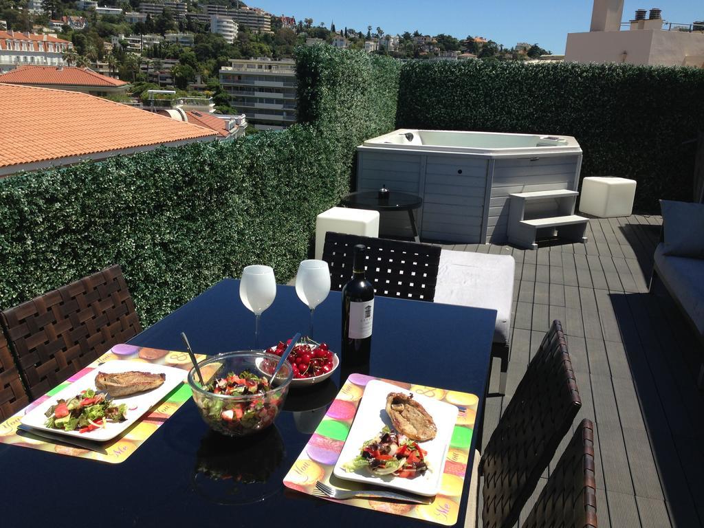 Penthouse With Jacuzzi On The Big Terrace Daire Cannes Dış mekan fotoğraf